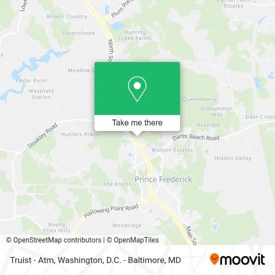 Truist - Atm map