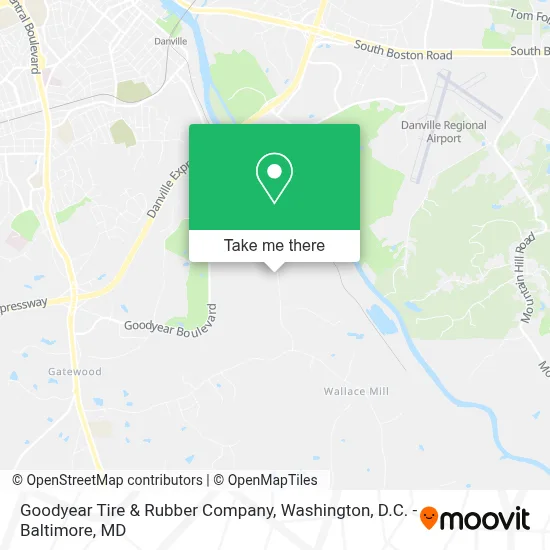 Goodyear Tire & Rubber Company map