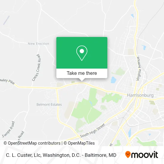 C. L. Custer, Llc map