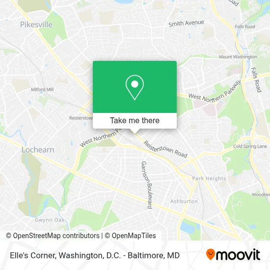 Elle's Corner map