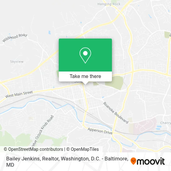 Bailey Jenkins, Realtor map