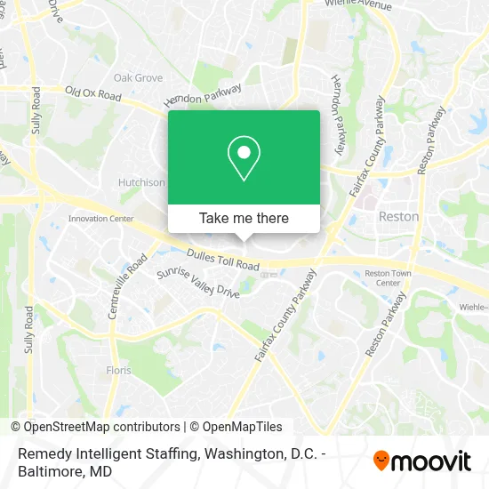 Remedy Intelligent Staffing map