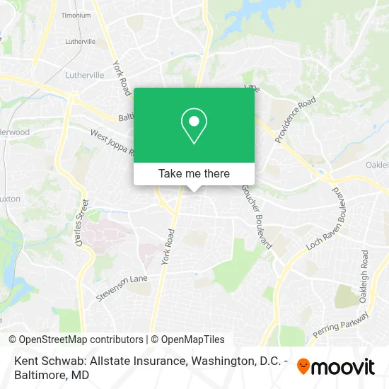 Kent Schwab: Allstate Insurance map
