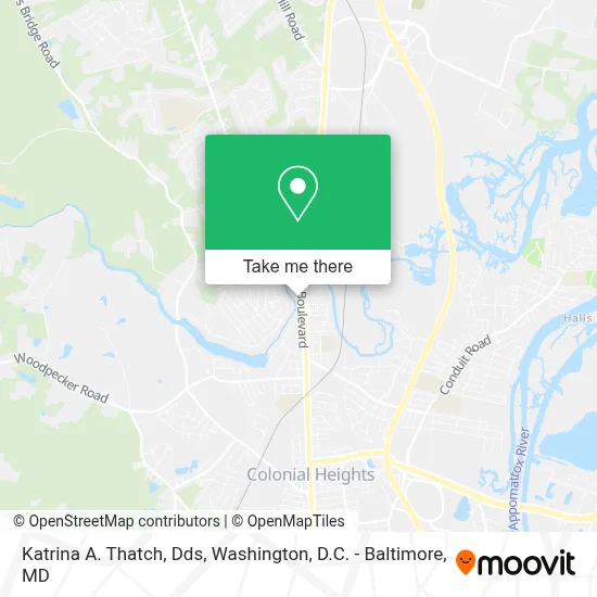 Katrina A. Thatch, Dds map