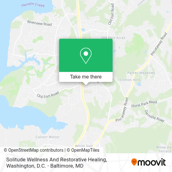 Solitude Wellness And Restorative Healing map