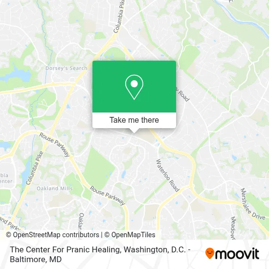The Center For Pranic Healing map