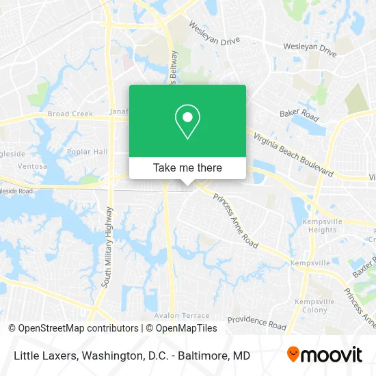 Little Laxers map