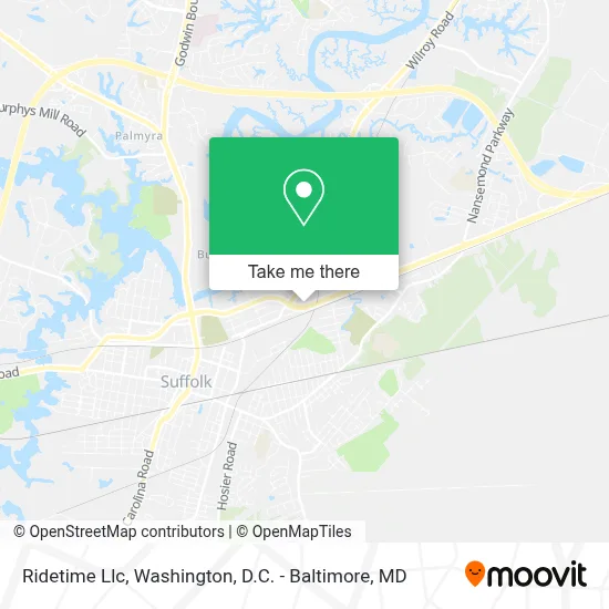 Ridetime Llc map