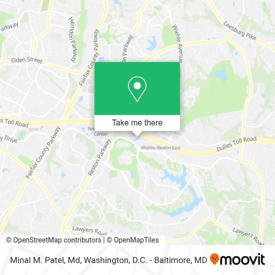 Minal M. Patel, Md map