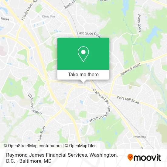 Raymond James Financial Services map