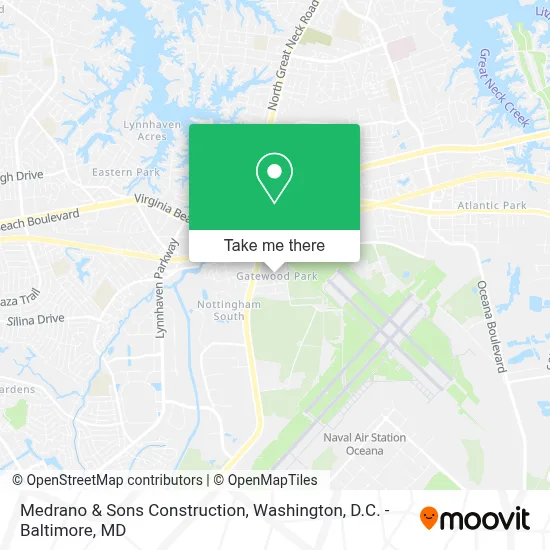 Medrano & Sons Construction map