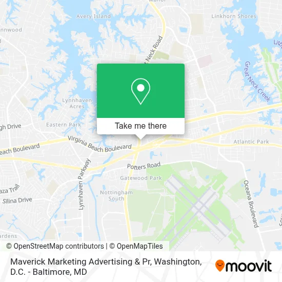 Maverick Marketing Advertising & Pr map