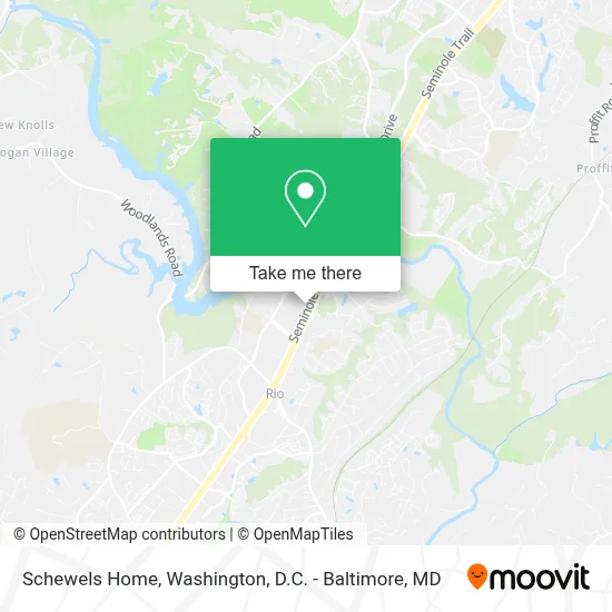 Schewels Home map