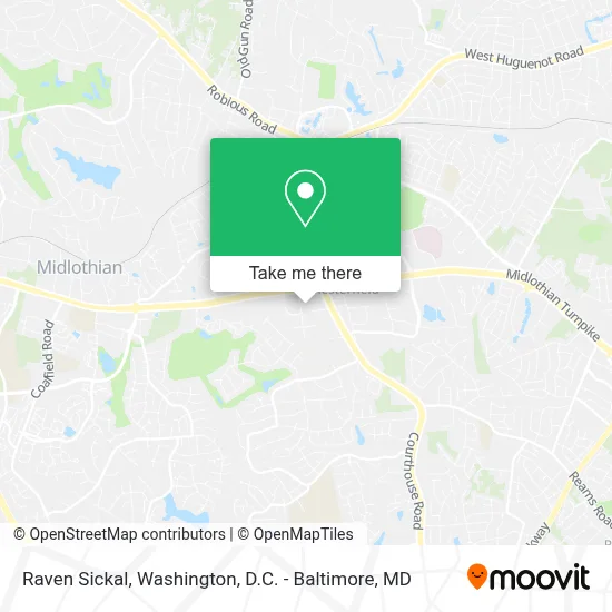 Raven Sickal map