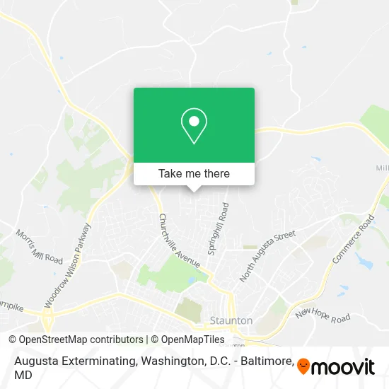 Augusta Exterminating map