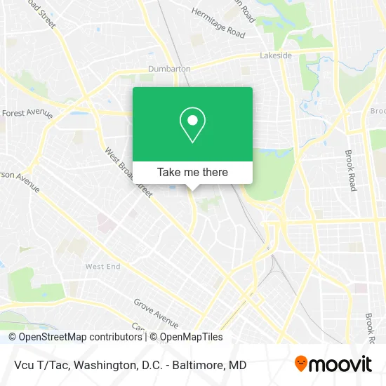 Vcu T/Tac map
