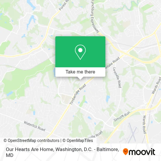 Our Hearts Are Home map