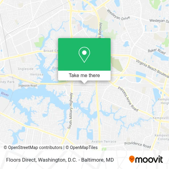 Floors Direct map