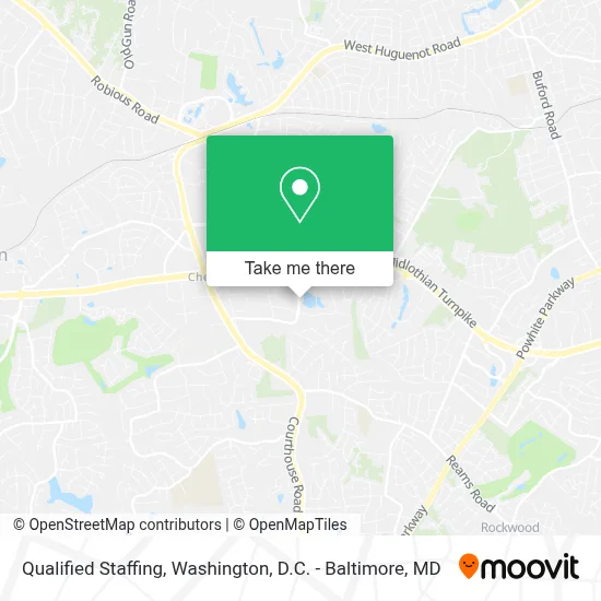 Qualified Staffing map
