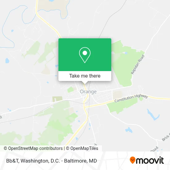 Bb&T map