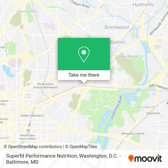 Superfd Performance Nutrition map