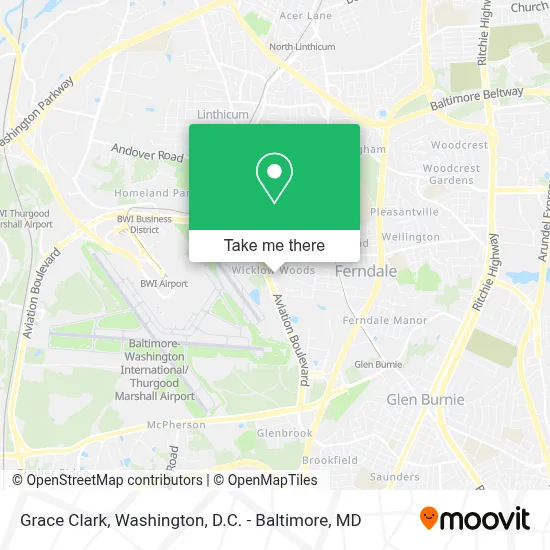 Grace Clark map
