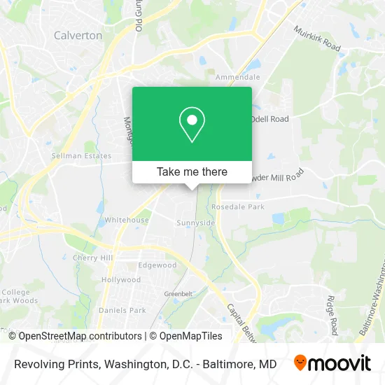 Revolving Prints map