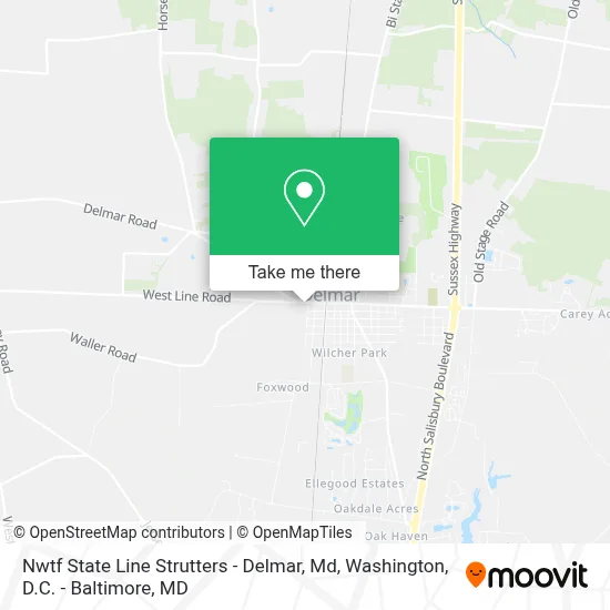 Nwtf State Line Strutters - Delmar, Md map