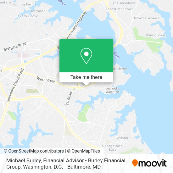 Michael Burley, Financial Advisor - Burley Financial Group map