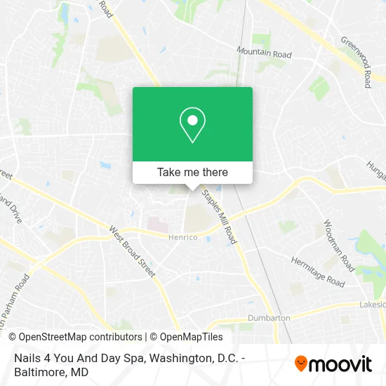 Nails 4 You And Day Spa map