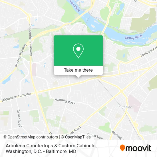 Arboleda Countertops & Custom Cabinets map