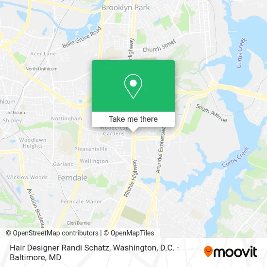Hair Designer Randi Schatz map