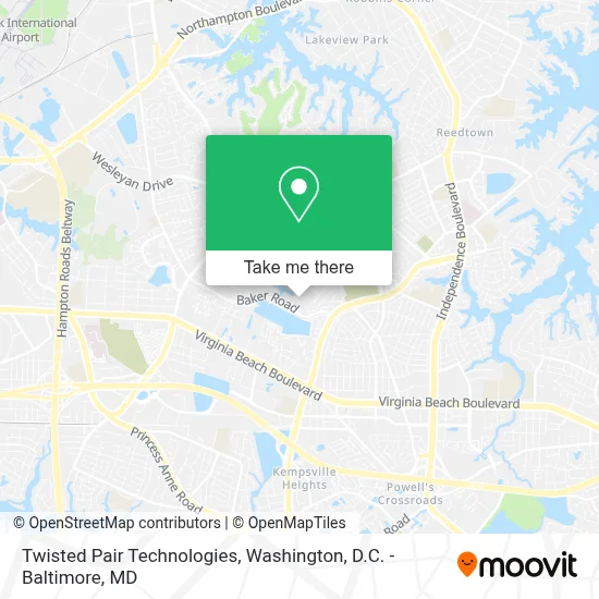 Twisted Pair Technologies map