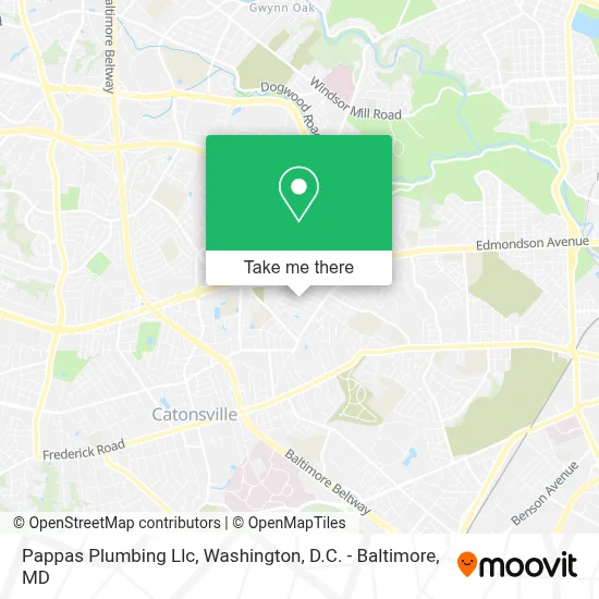 Pappas Plumbing Llc map