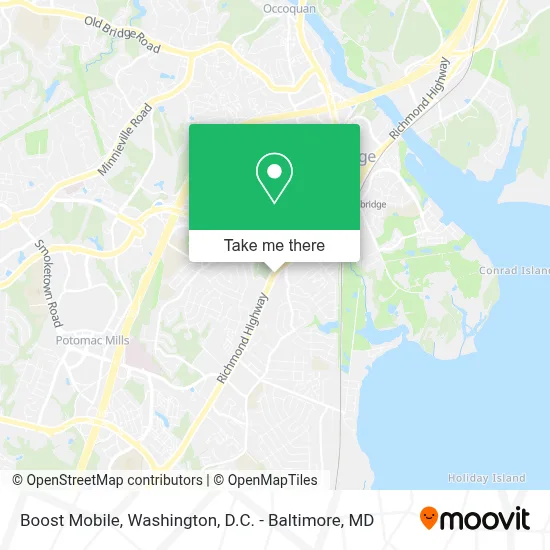 Boost Mobile map