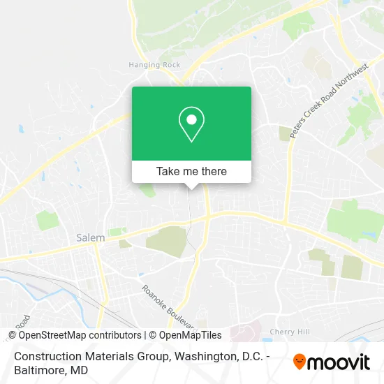 Construction Materials Group map