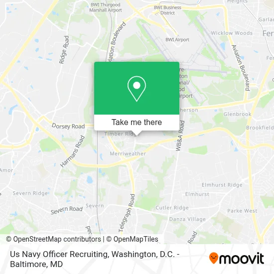 Us Navy Officer Recruiting map