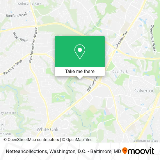 Netteancollections map