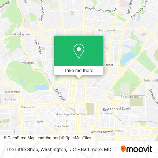 The Little Shop map