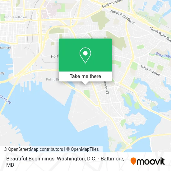 Beautiful Beginnings map