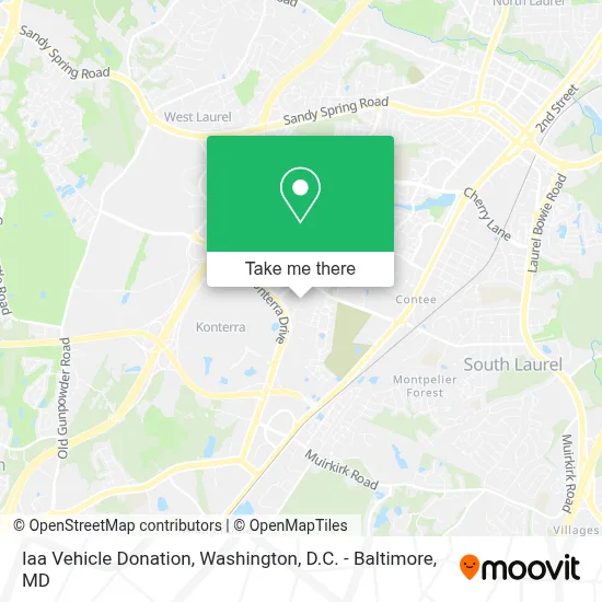 Iaa Vehicle Donation map
