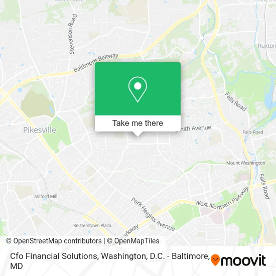Cfo Financial Solutions map