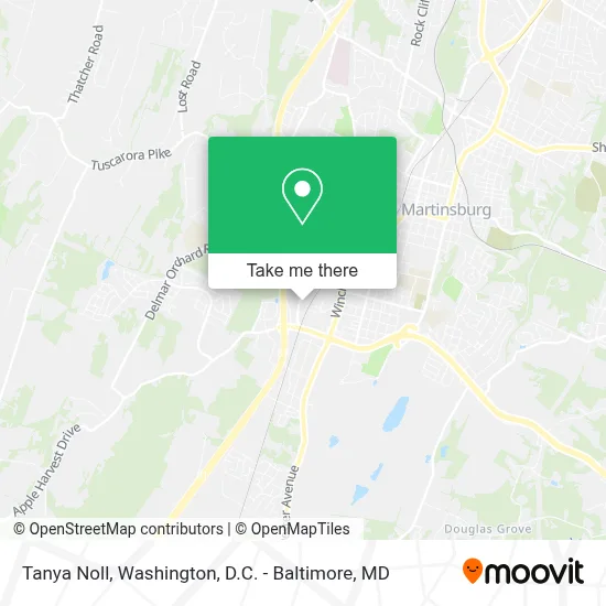 Tanya Noll map