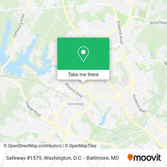 Safeway #1579 map