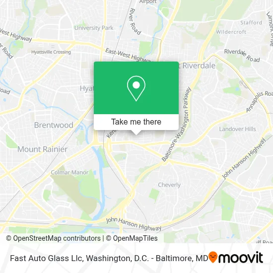 Fast Auto Glass Llc map