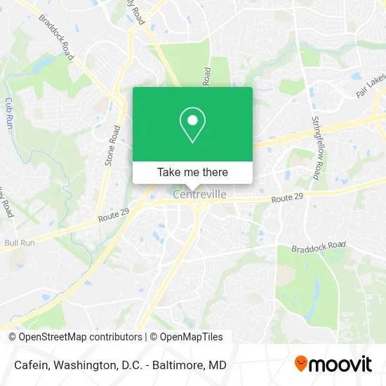 Cafein map