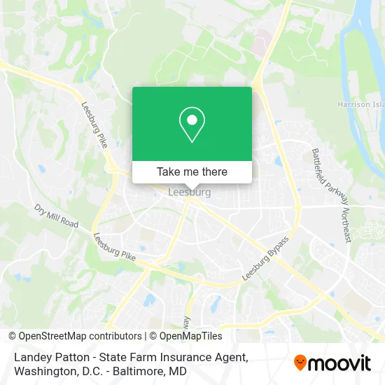 Landey Patton - State Farm Insurance Agent map