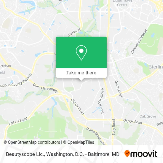 Beautyscope Llc. map
