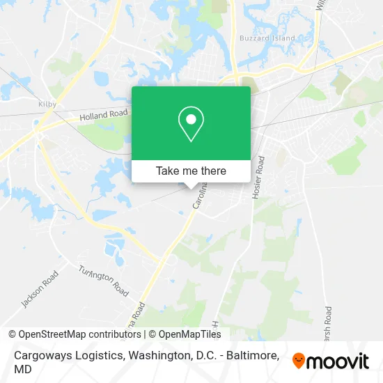 Cargoways Logistics map