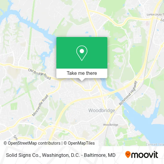 Solid Signs Co. map